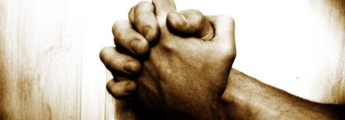 hands in prayer